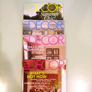 2009 March,April,May and June Elle Decor magazine